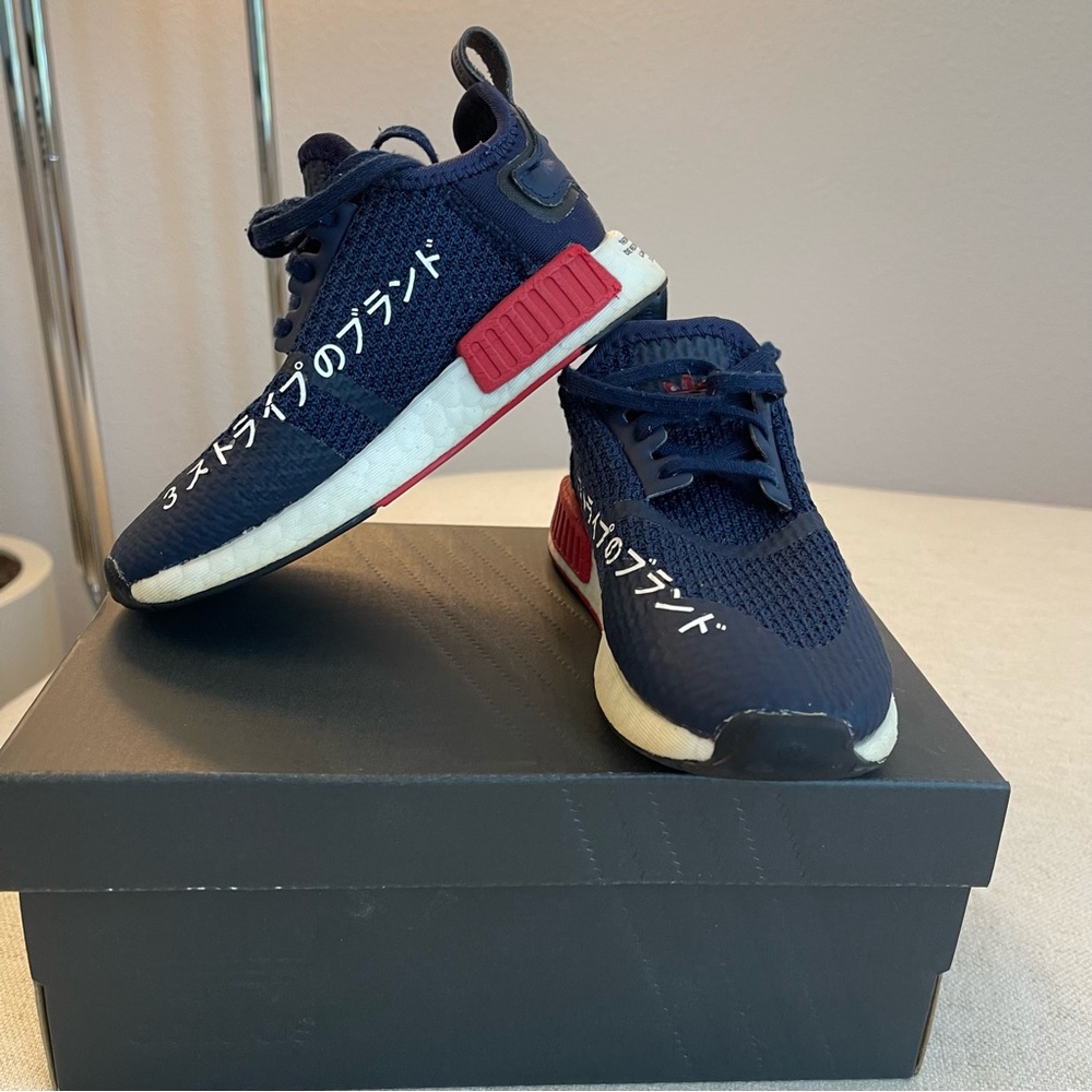 Adidas Nmd_r1 El Lace Up Boys Sneakers Casual Shoes Fw0424 10K